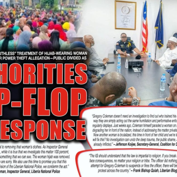 Liberia: Police Accused of “Ruthless” Treatment of Hijab-Wearing Woman Resisting Arrest Over Power Theft Allegation—Public Divided