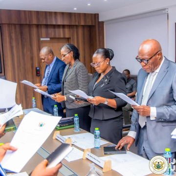 John Jinapor Swears In New Energy Commission Board
