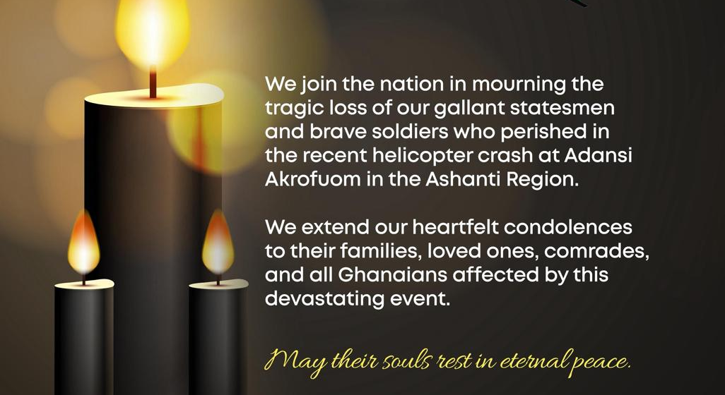 Ghana Energy Awards Postpones 9th Edition Launch in Honour of Helicopter Crash Victims