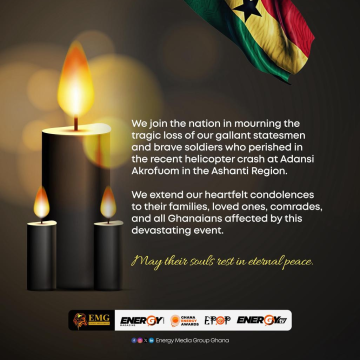 Ghana Energy Awards Postpones 9th Edition Launch in Honour of Helicopter Crash Victims