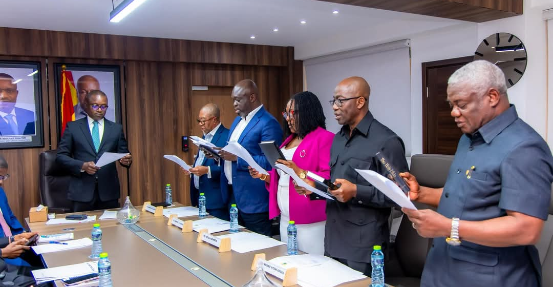 Energy Minister Swears in New Board of GNPC’s Explorco