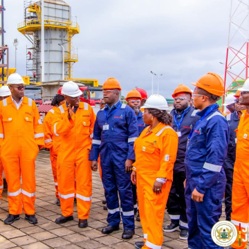 Energy Minister Assesses Atuabo Gas Plant Maintenance, Announces New Processing Facility