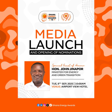 Ghana Energy Awards Sets New Date for Media Launch and Nominations Opening