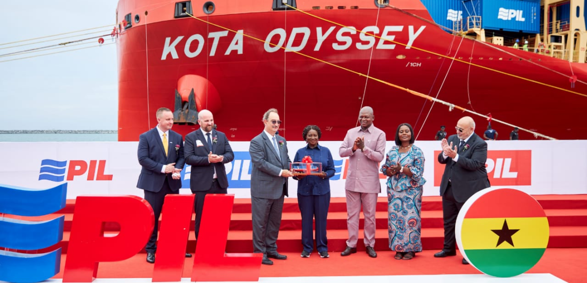 PIL marks historic naming ceremony of first LNG dual-fuel container cessel in Ghana
