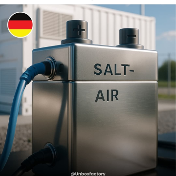 Germany Unveils Long-Lasting Salt-Air Battery for Clean Energy Storage