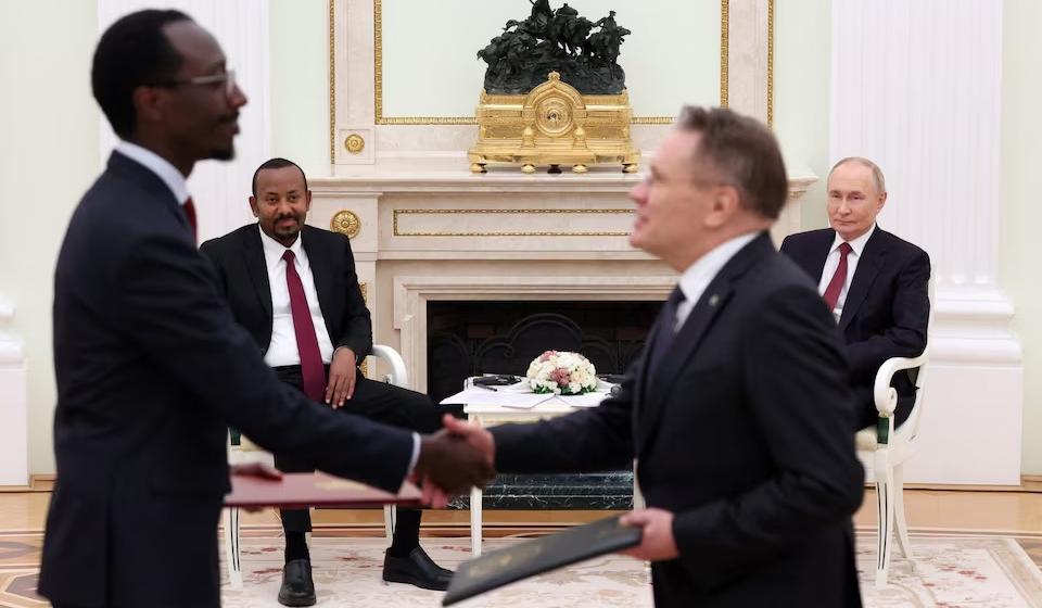 RUSSIA AND ETHIOPIA SIGN ACTION PLAN ON NUCLEAR POWER PROJECT