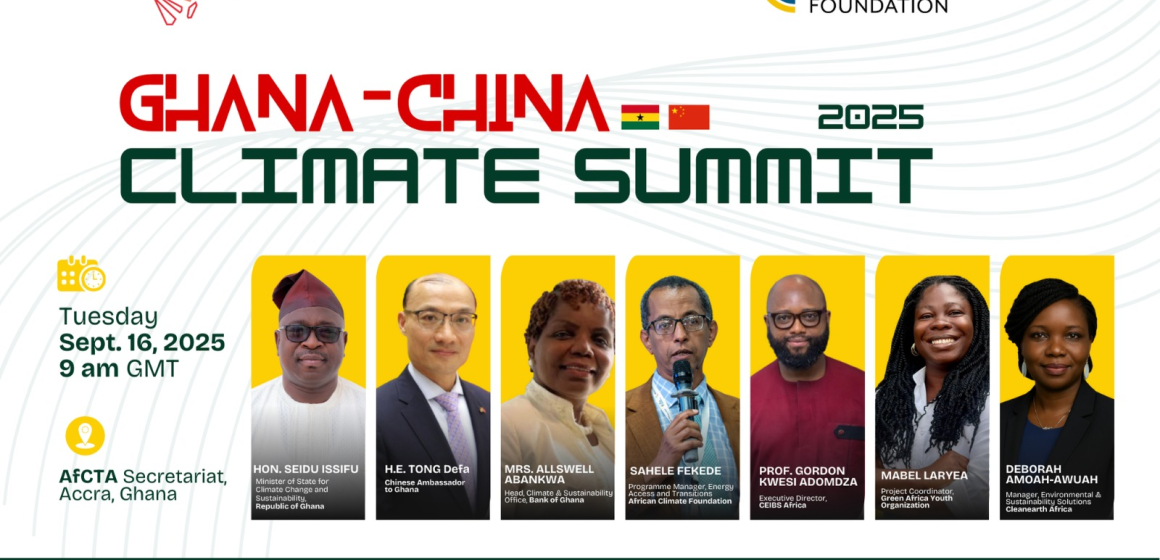 Ghana to Host First-Ever Ghana–China Climate Summit in Accra