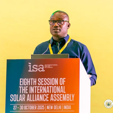 Ghana Reaffirms Commitment to Global Clean Energy Transition at International Solar Alliance Assembly