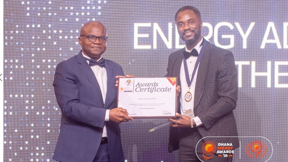 COMAC Shines at 9th Ghana Energy Awards as CEO Dr. Riverson Oppong Named Energy Advocate of the Year