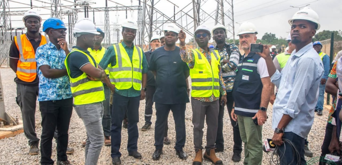 Deputy Energy Minister Inspects 141MW AKSA Power Plant at Anwomaso in the Ashanti region.