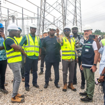 Deputy Energy Minister Inspects 141MW AKSA Power Plant at Anwomaso in the Ashanti region.