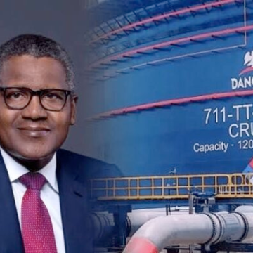 Dangote refinery reduces ex-depot petrol price from N828/litre to N699/litre