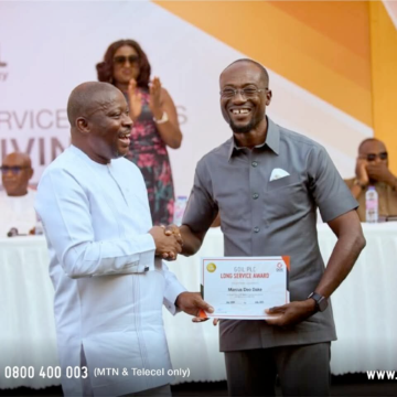 GOIL Honours Long-Serving and Retiring Staff at Durbar and Service Awards Ceremony