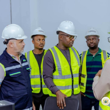 Energy and Green Transition Minister, John Jinapor, has inspected the AKSA