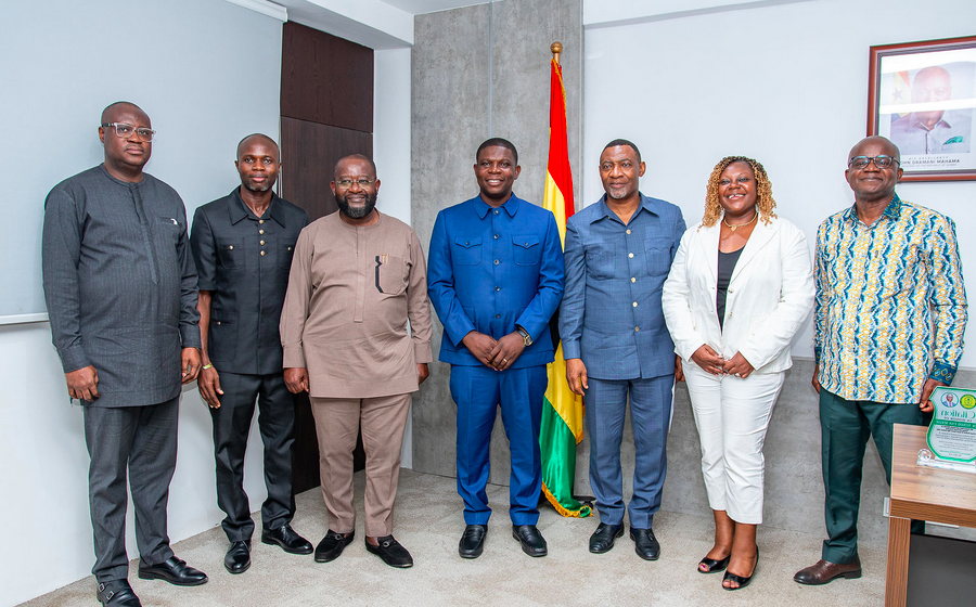 Ghana Energy Awards Opens 10th Anniversary Activities with Courtesy Call on Ministry
