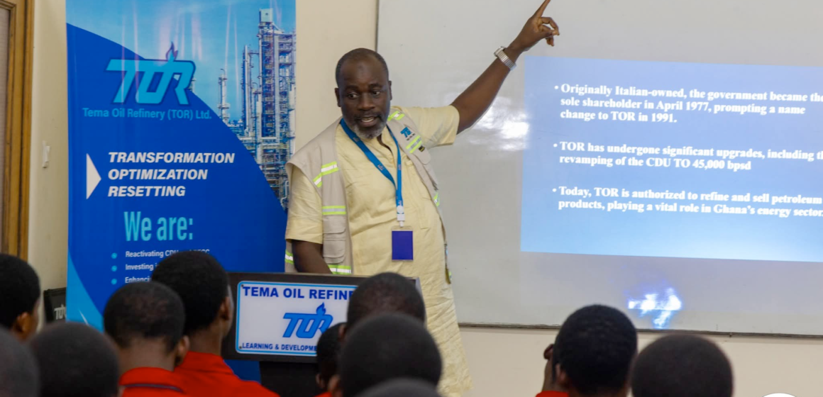 TOR Hosts Mfantsipim School Students on Educational Tour to Inspire Future Energy Leaders