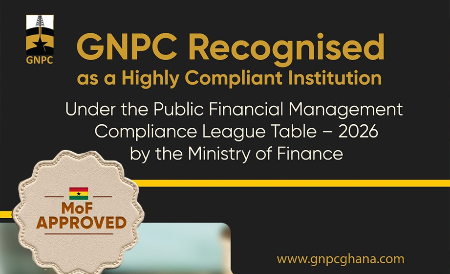 GNPC Recognized for Strong Financial Discipline in 2026 PFM Compliance Rankings