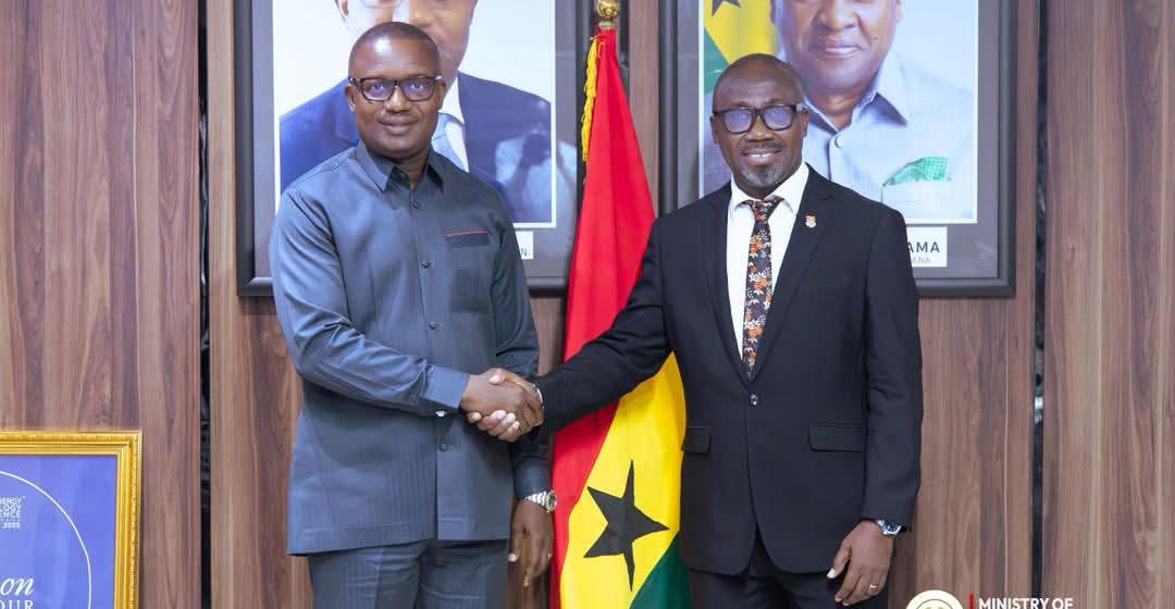 Jinapor Meets UCC Leadership on Reliable and Sustainable Energy Supply