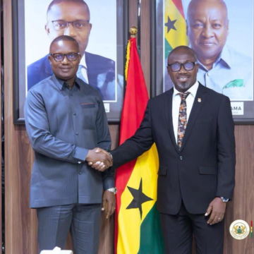 Jinapor Meets UCC Leadership on Reliable and Sustainable Energy Supply