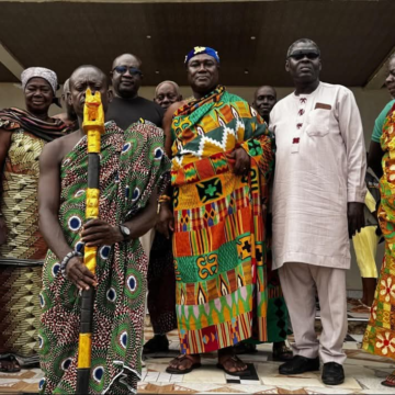 PHDC Presents Lands Commission Report to Awulae Kwasi Amakye III and Jomoro Traditional Leaders