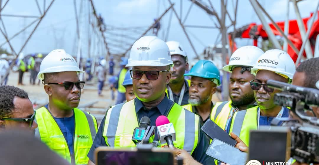 Energy Minister Inspects Emergency Restoration Works on Tema–Achimota Transmission Line