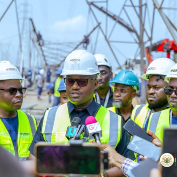 Energy Minister Inspects Emergency Restoration Works on Tema–Achimota Transmission Line