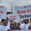Tarkwa Youth Demonstrate In Support Of Gold Fields’ Mining Lease Renewal