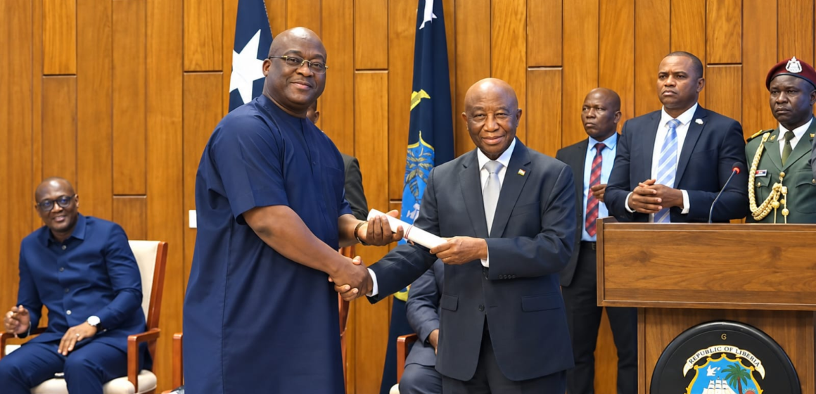 President Boakai Commissions LEC Board Chair, Managing Director as Liberia’s Electricity Transformation Gains Momentum